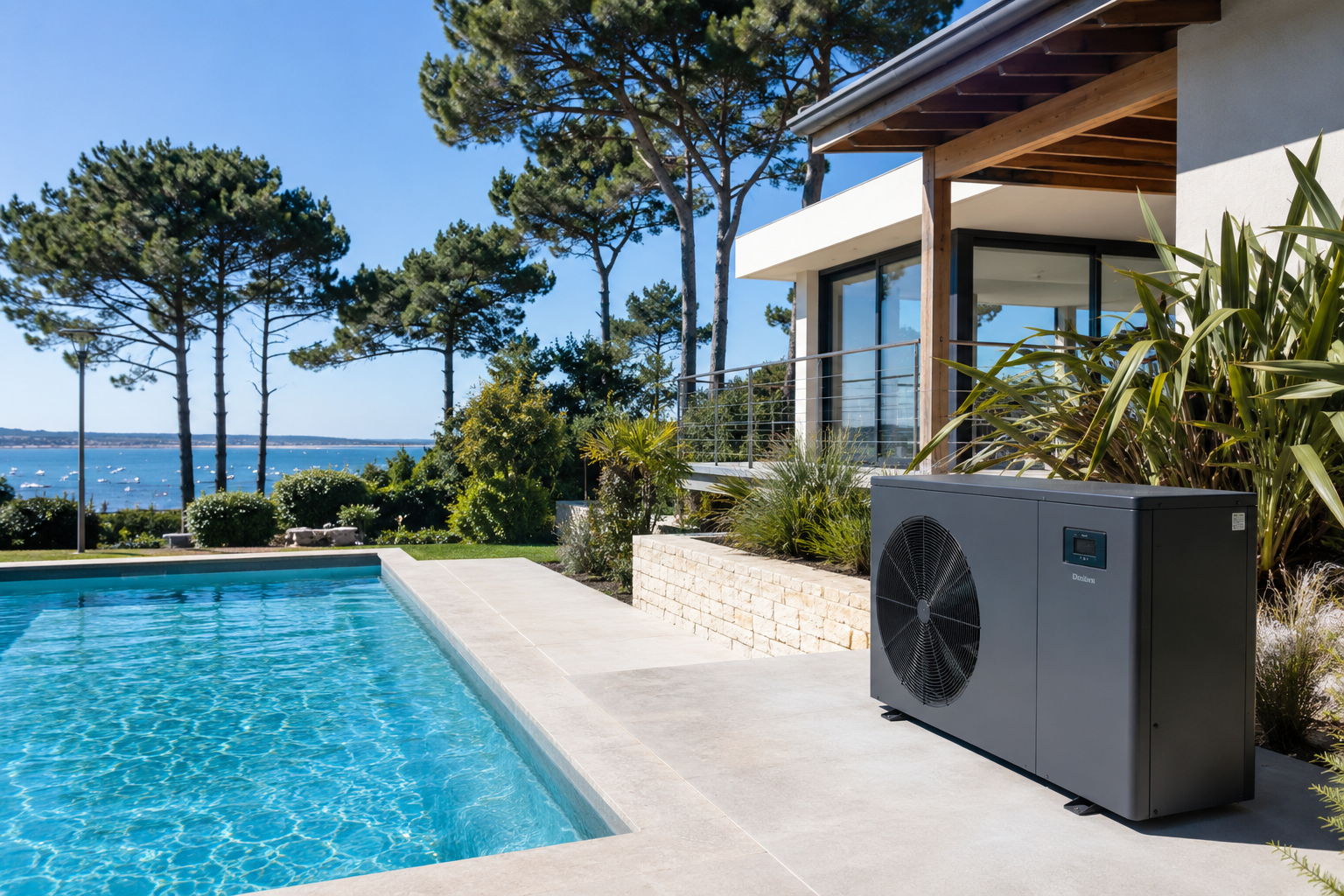 Pompe à chaleur piscine Bassin Arcachon Gironde