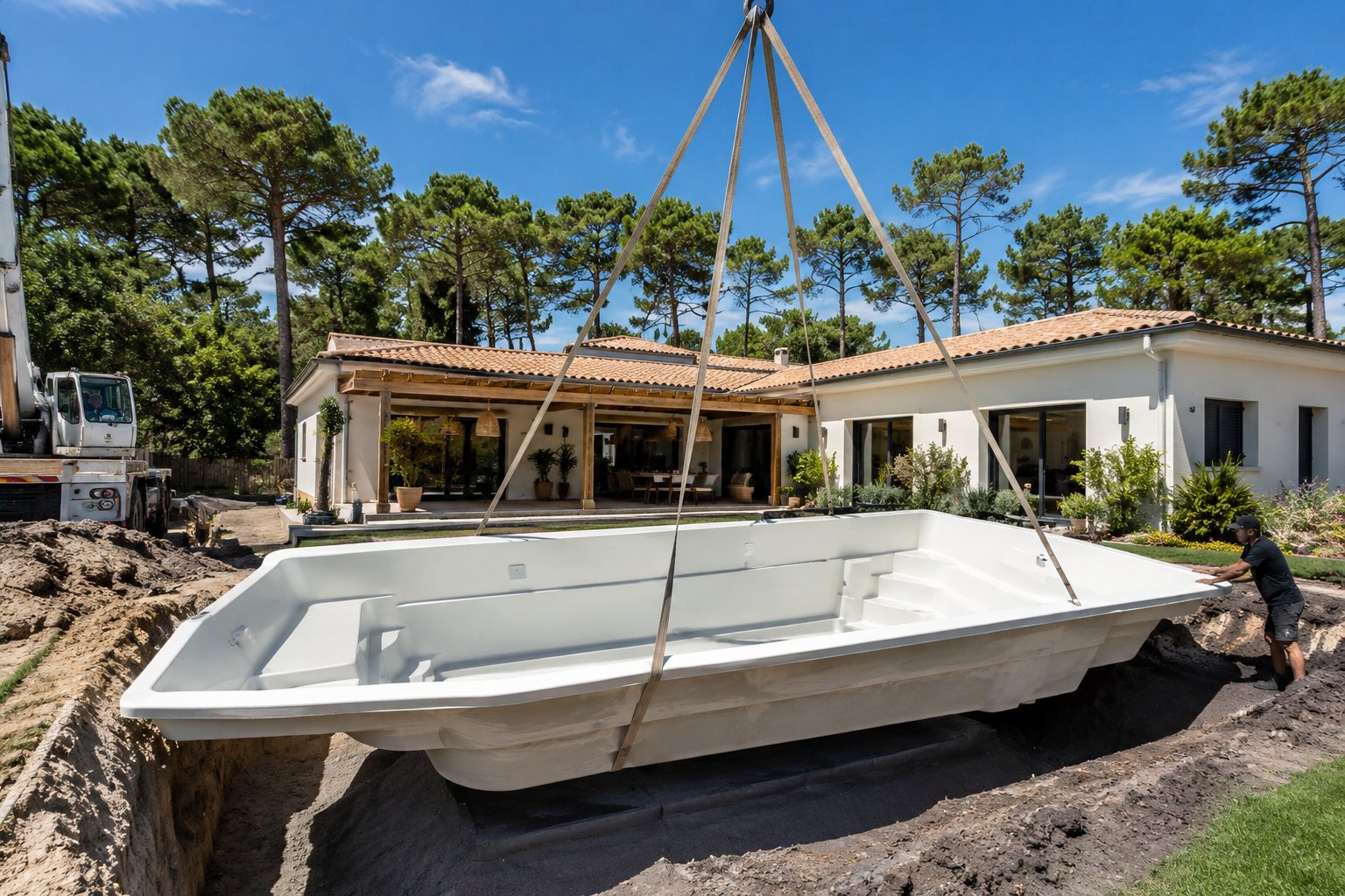 Piscine coque budget