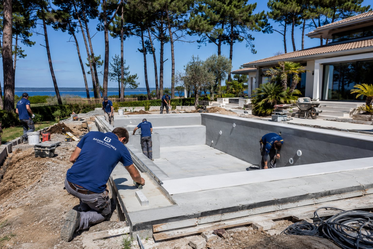 Piscinistes partenaires Esthétique Piscine Bassin Arcachon